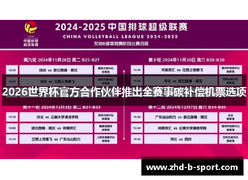 2026世界杯官方合作伙伴推出全赛事碳补偿机票选项